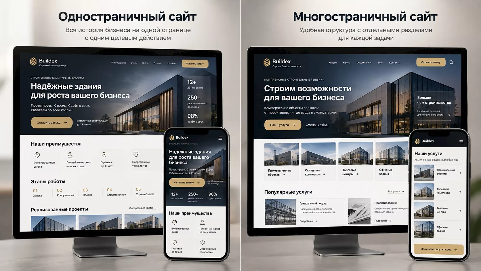 Одностраничный сайт