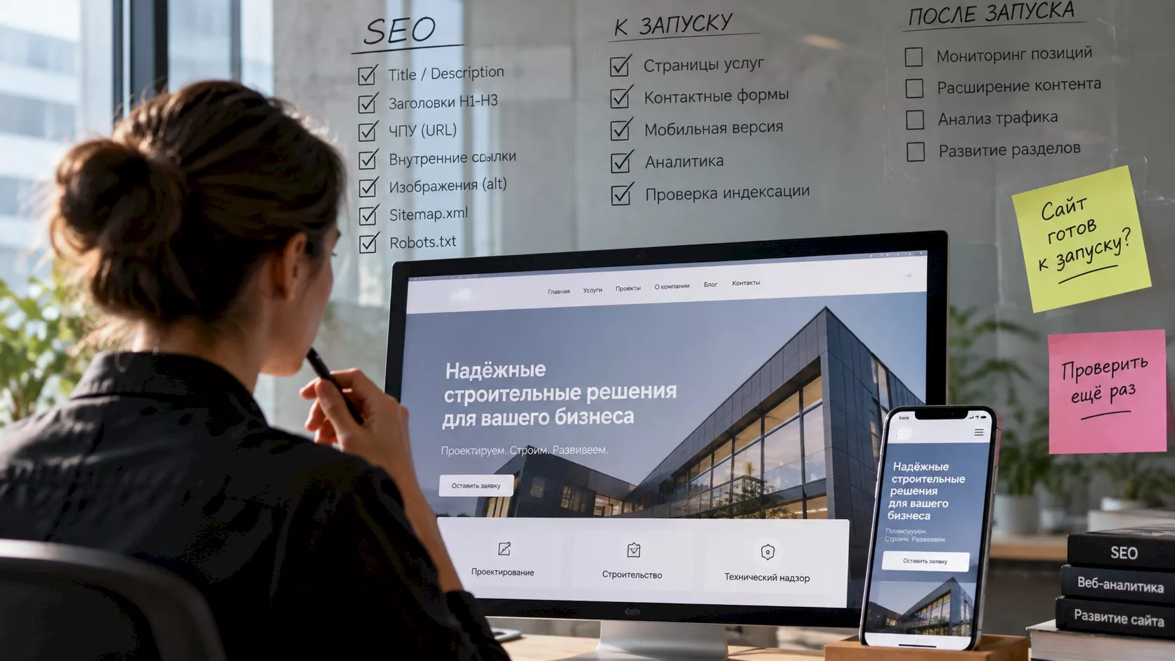 SEO для нового сайта